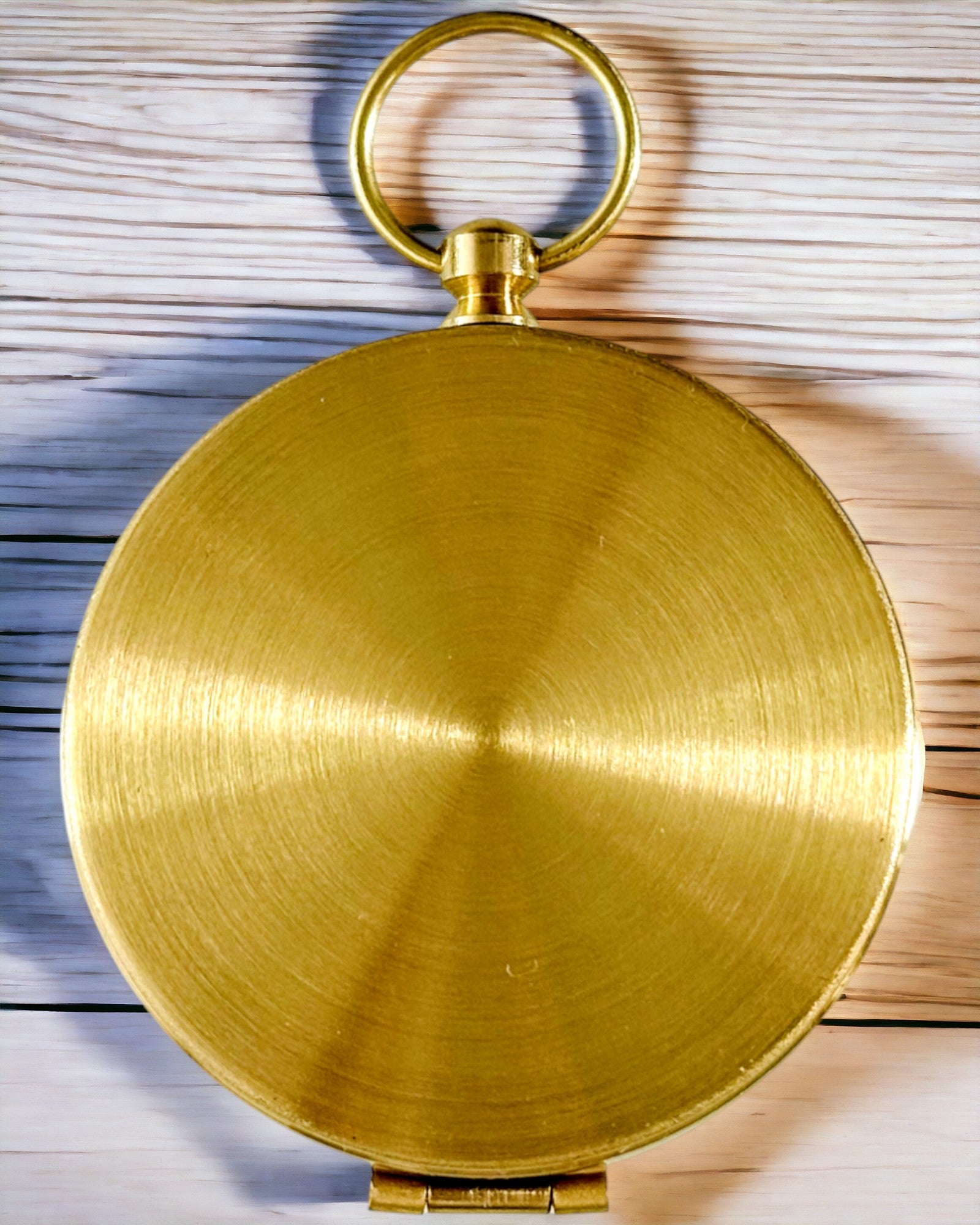 Водонепроникний Латунний Компас з Ефектом Світіння - Необхідний для Піших Прогулянок і Кемпінгу, персоналізація гравіюванням