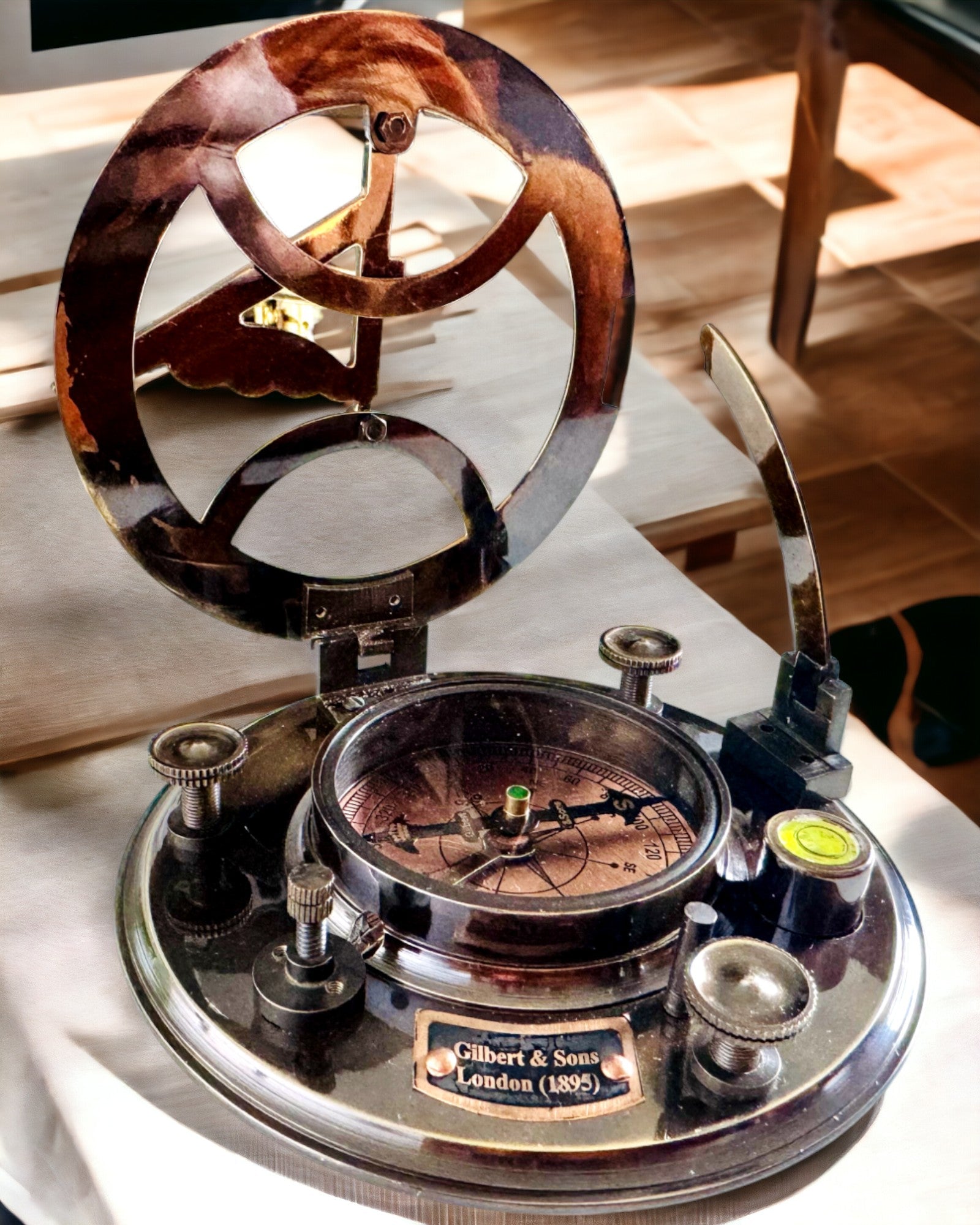 Antique Premium Navigation Compass with Engraving Option – Handcrafted