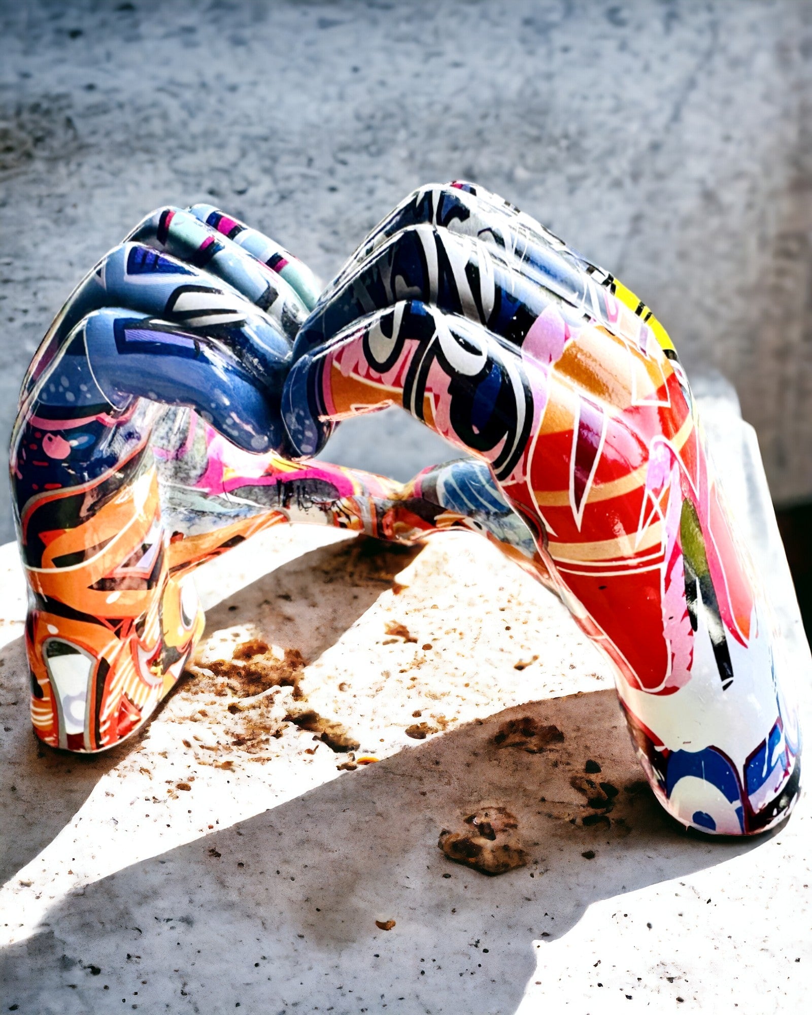 Figurină decorativă Mâner Decorativ Colorat ArtBrace - posibilitate de personalizare cu gravură, pentru cadou