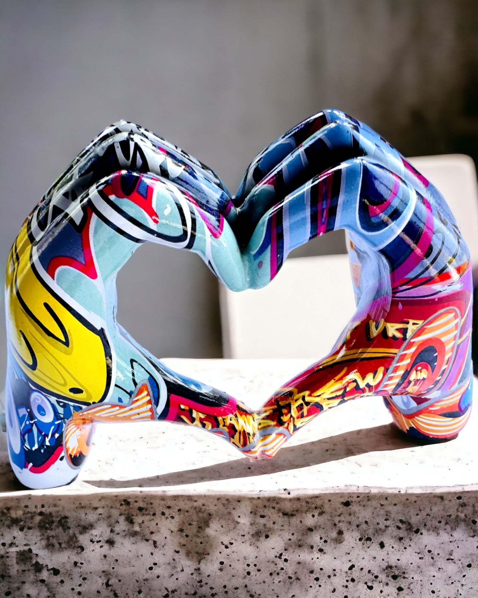 Figurină decorativă Mâner Decorativ Colorat ArtBrace - posibilitate de personalizare cu gravură, pentru cadou