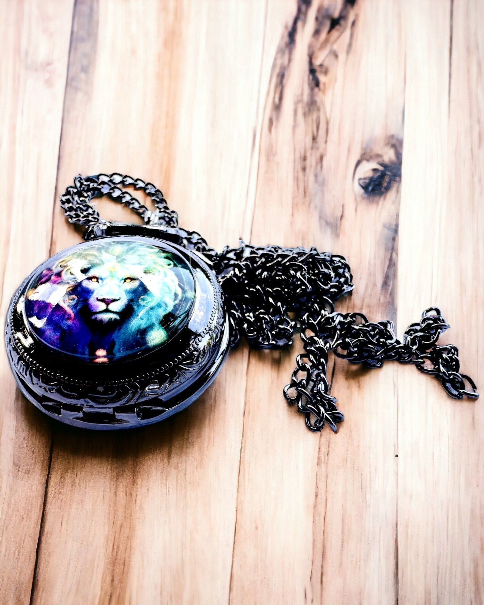 Карманний годинник "Majesty Lion" з можливістю гравіювання