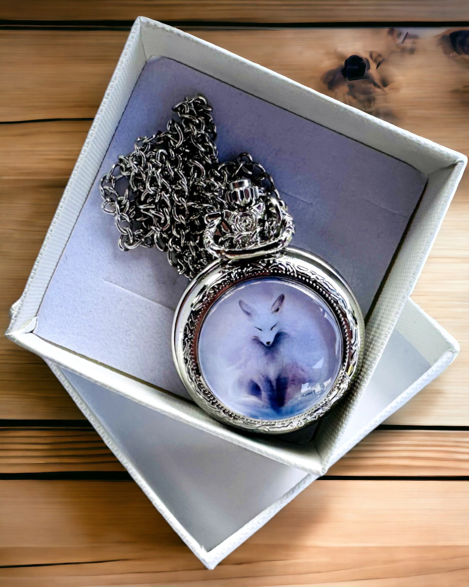 Карманний годинник "Містичний Лис" з можливістю гравіювання