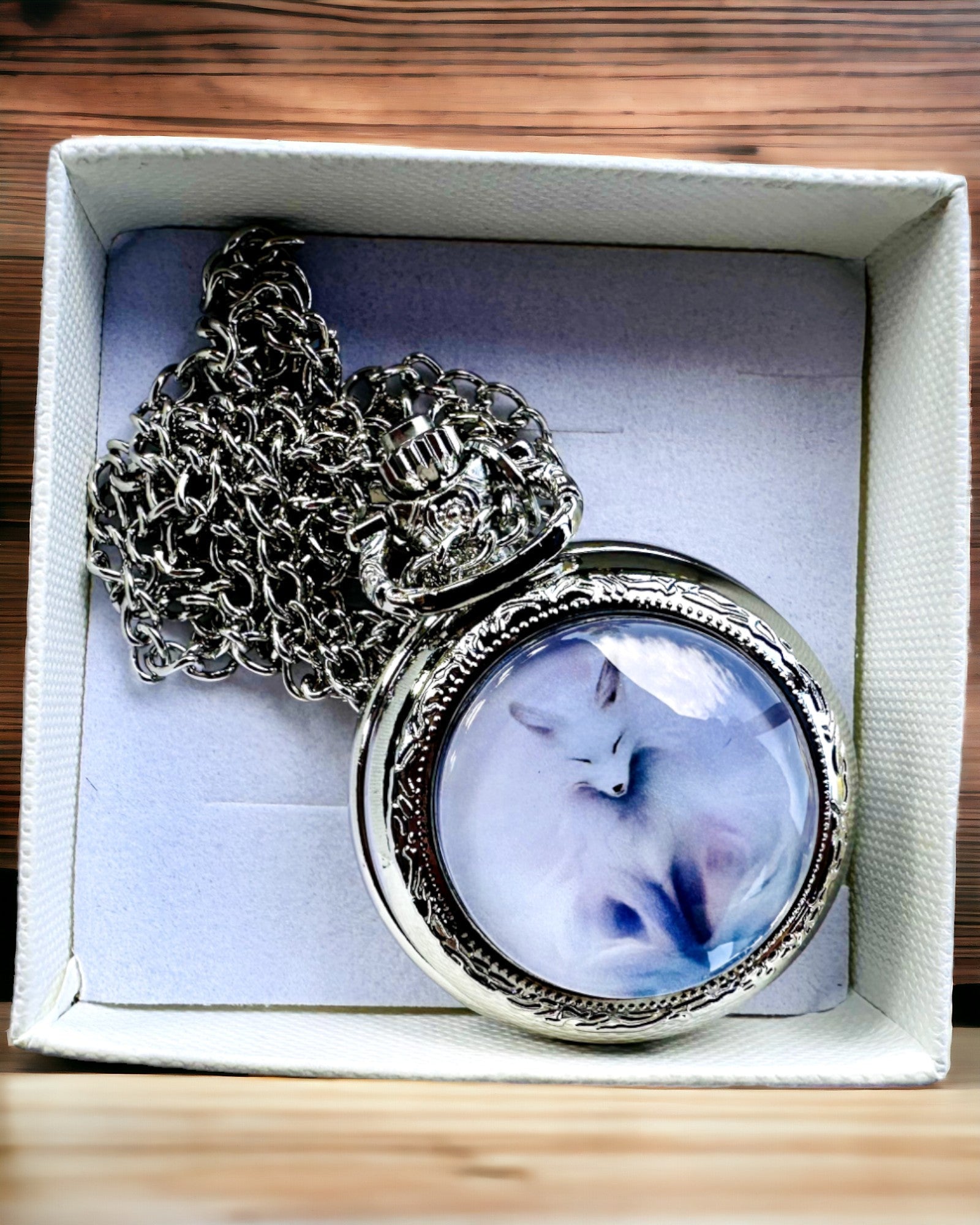 Карманний годинник "Містичний Лис" з можливістю гравіювання