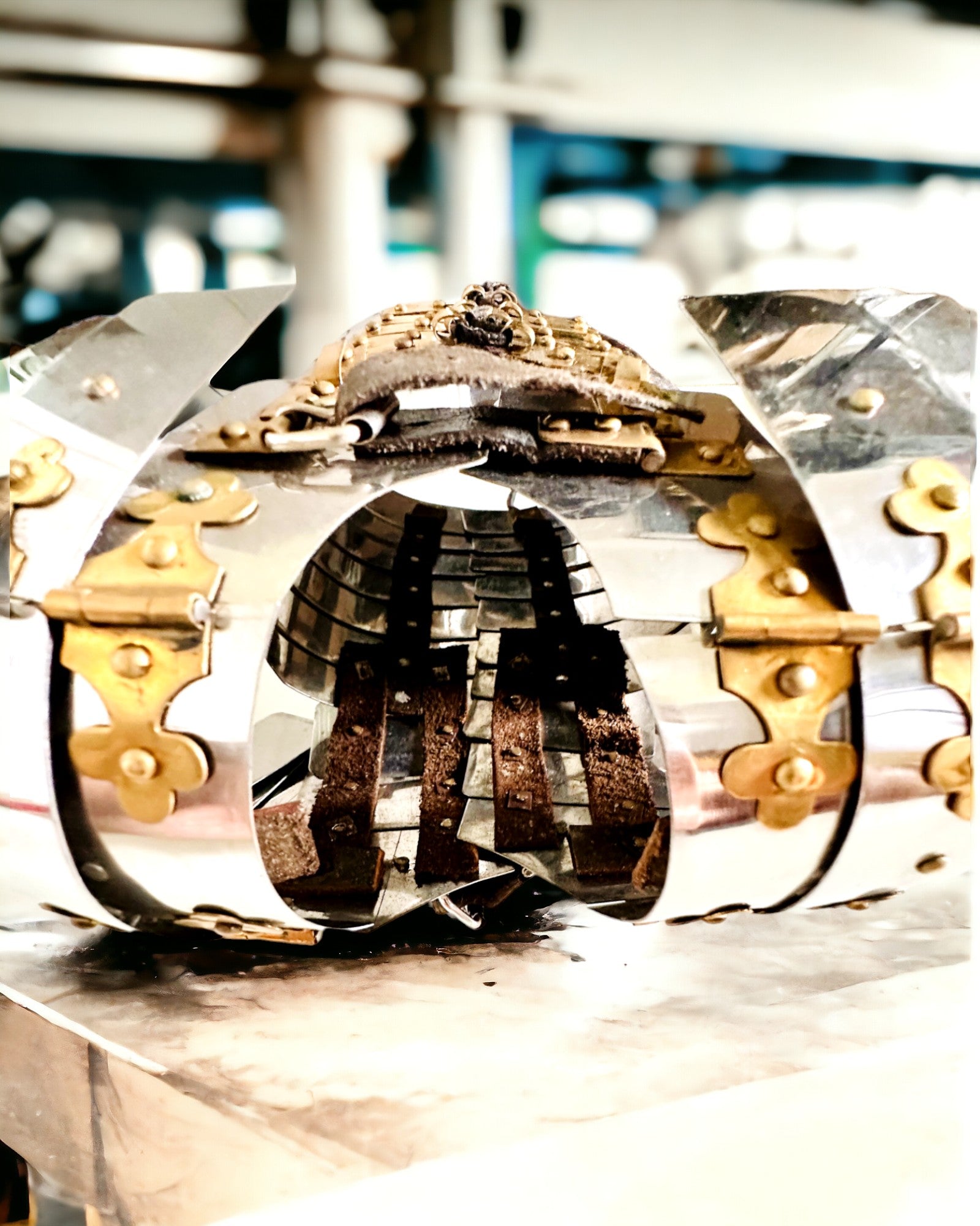 Miesto Kario Šarvai - Rankų Darbo, Galimybė Graviruoti, Aukštis Apie 40 cm