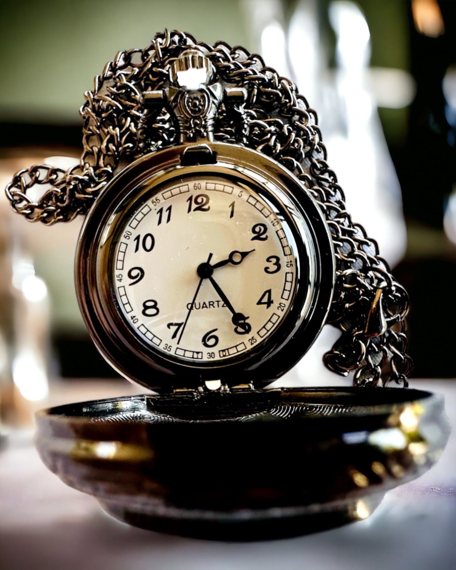 "Dragon Aura" Pocket Watch with Personalization Option