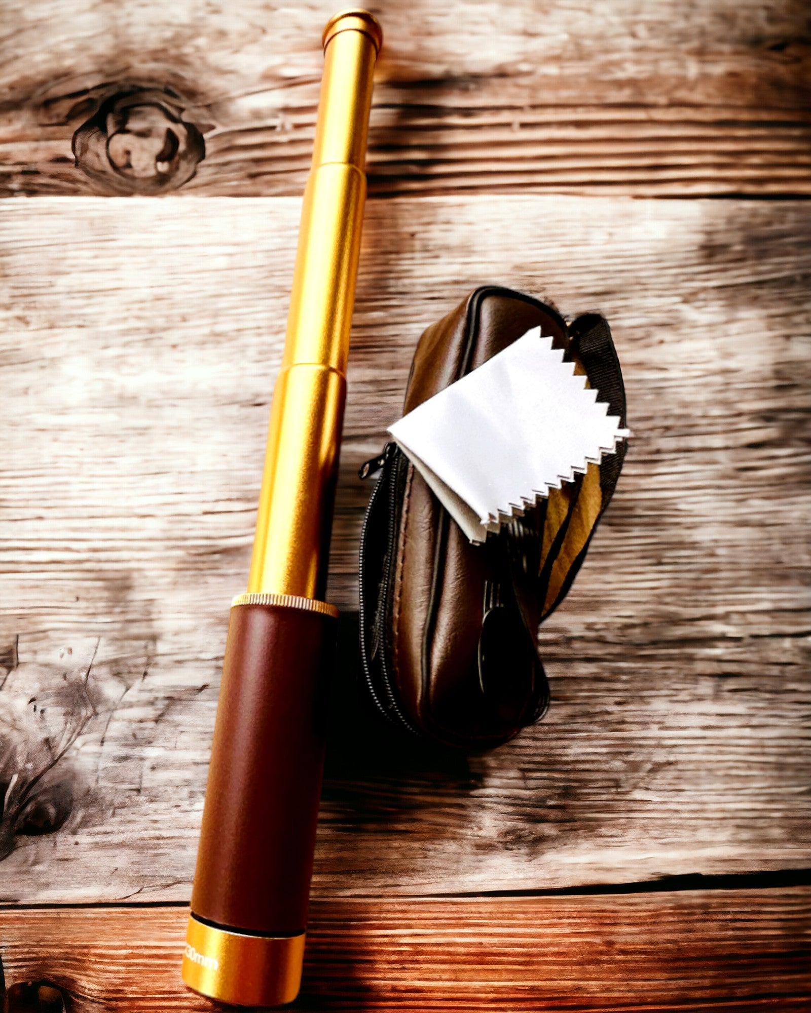 Monokulārais teleskops Explorer 25x30 - Pārnēsājams, salokāms rokas teleskops, iespēja personalizēt ar gravējumu