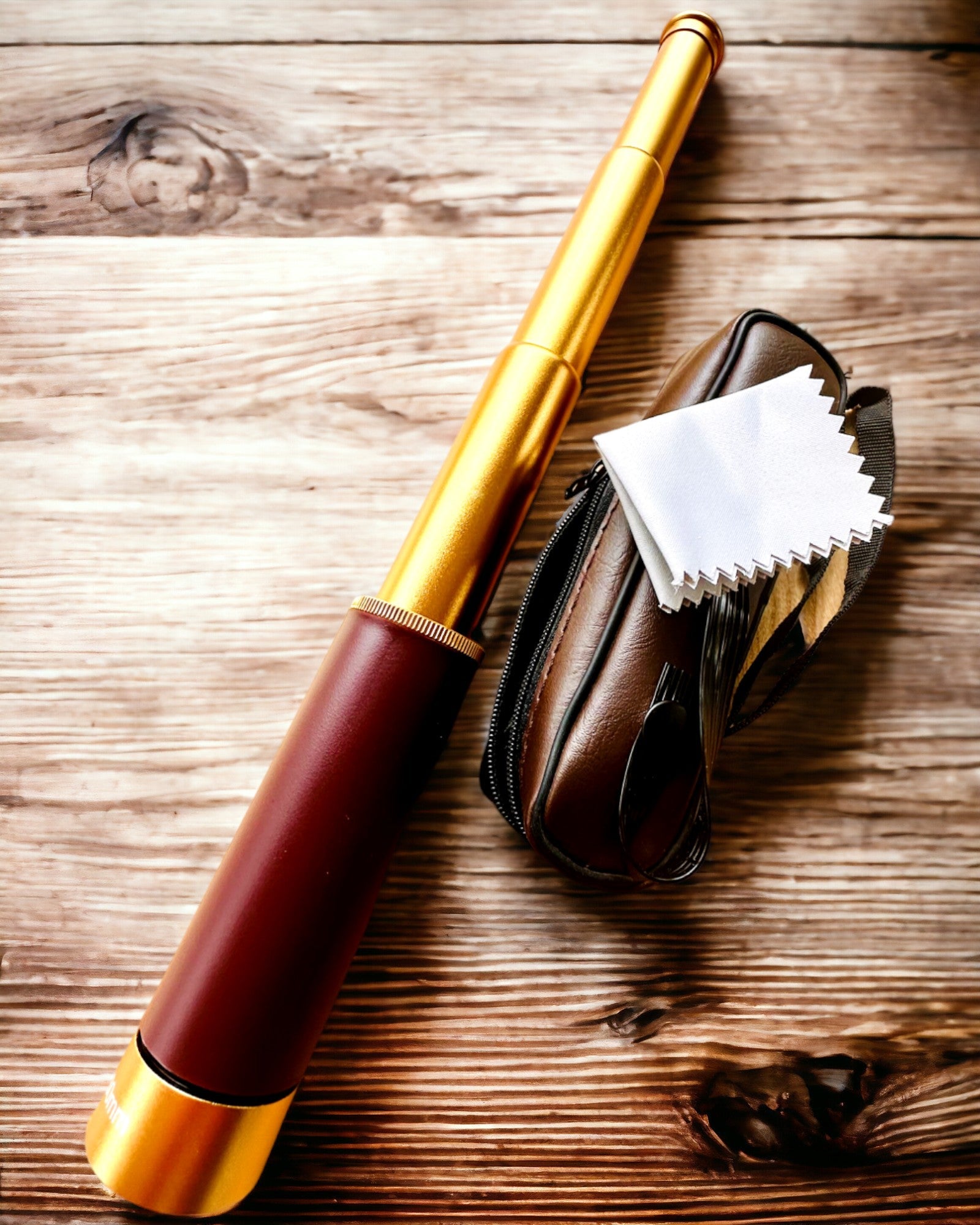 Monokulārais teleskops Explorer 25x30 - Pārnēsājams, salokāms rokas teleskops, iespēja personalizēt ar gravējumu