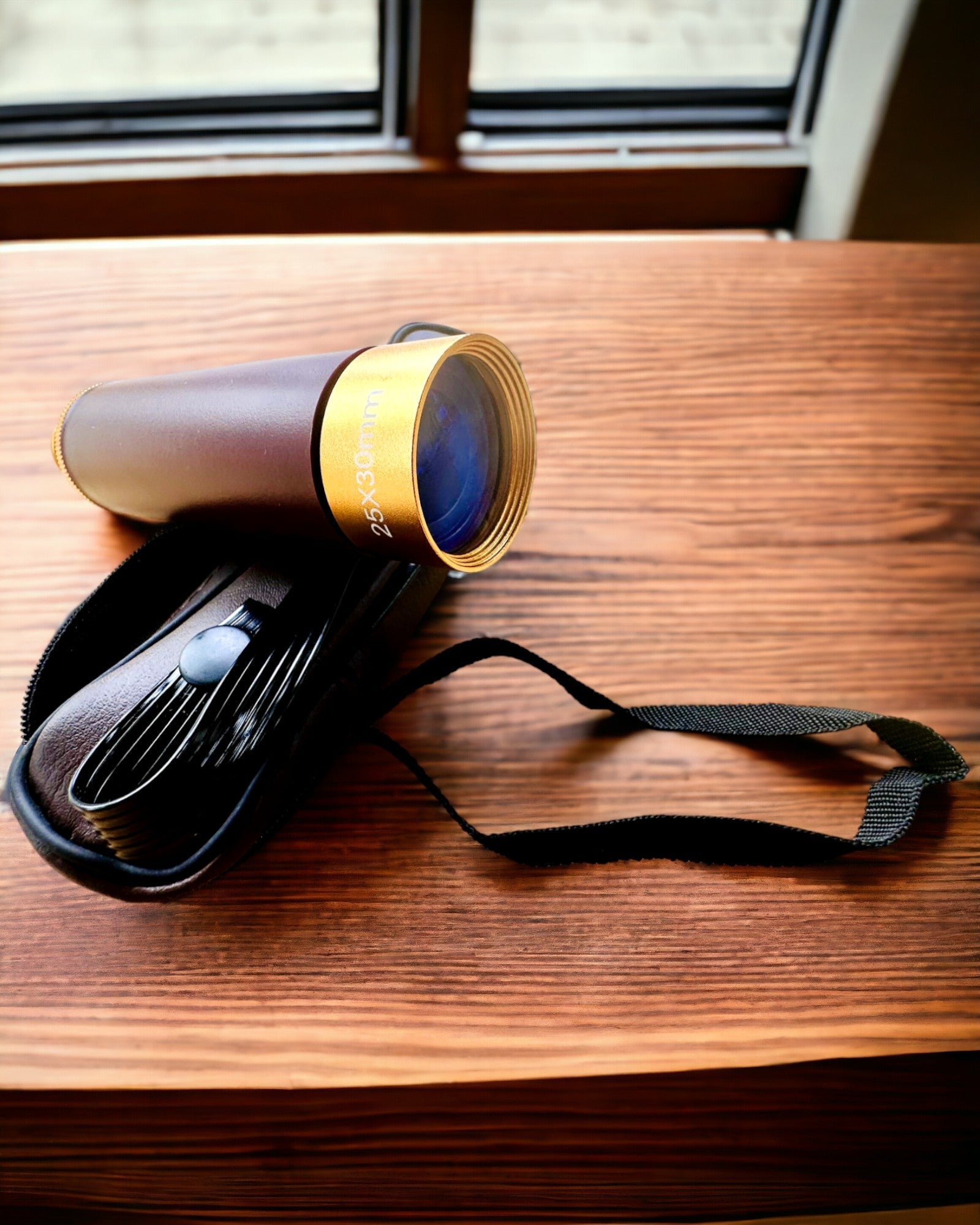 Monokulārais teleskops Explorer 25x30 - Pārnēsājams, salokāms rokas teleskops, iespēja personalizēt ar gravējumu