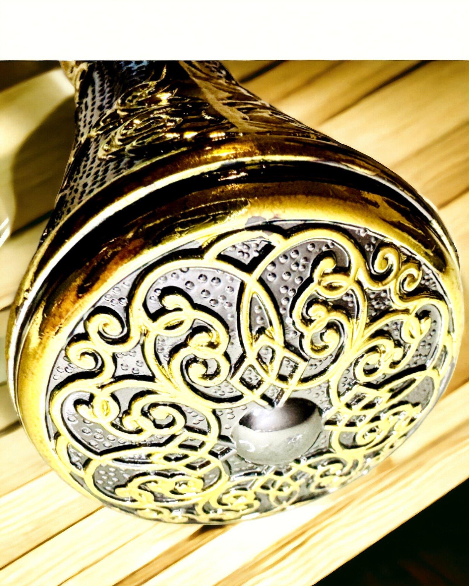 Розкішна Тростина із Золотою Ручкою у Формі Квітки – Елегантна та Модна, 93 см