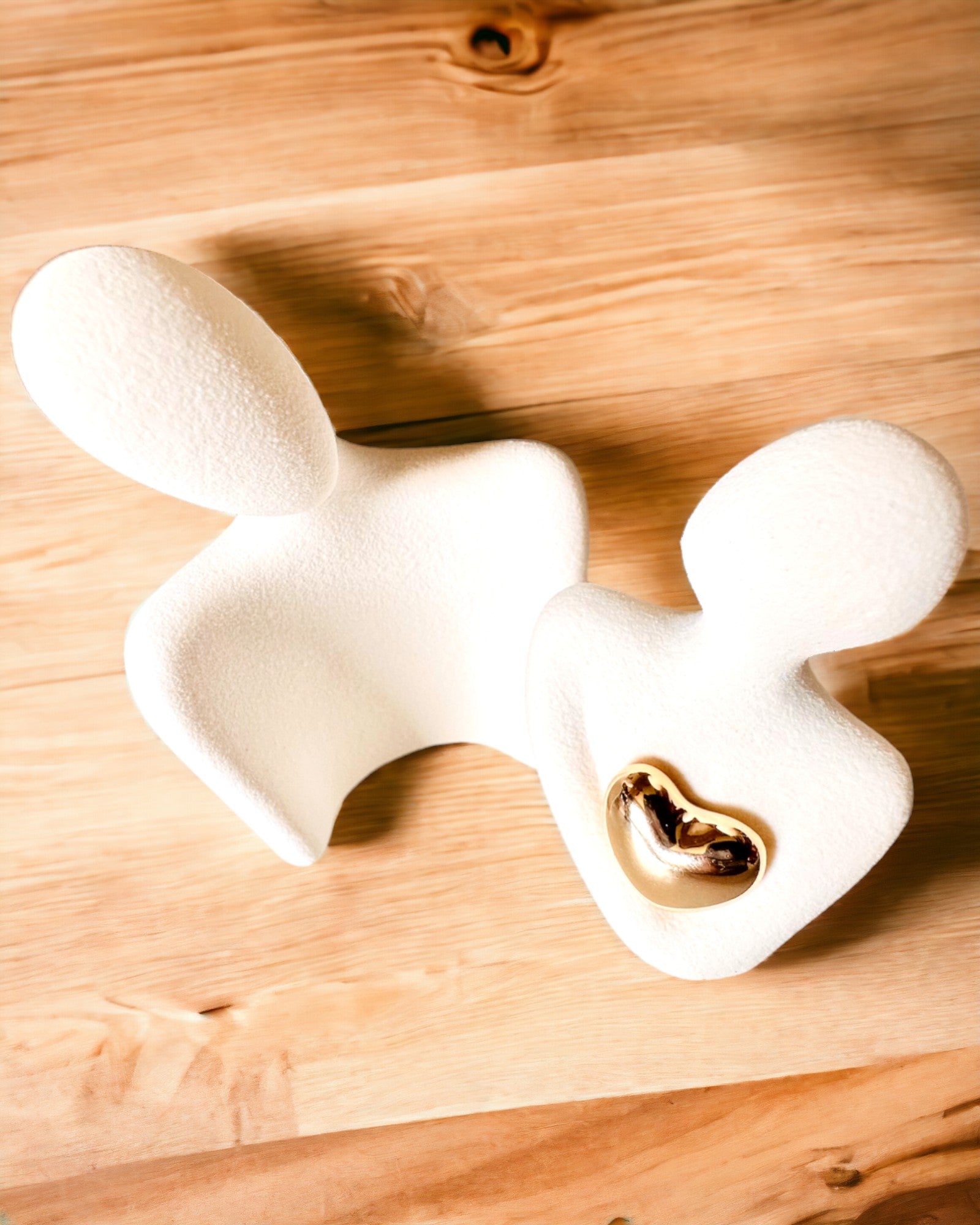 "Love in the Heart – Ceramic Family Figures", personalization with engraving available