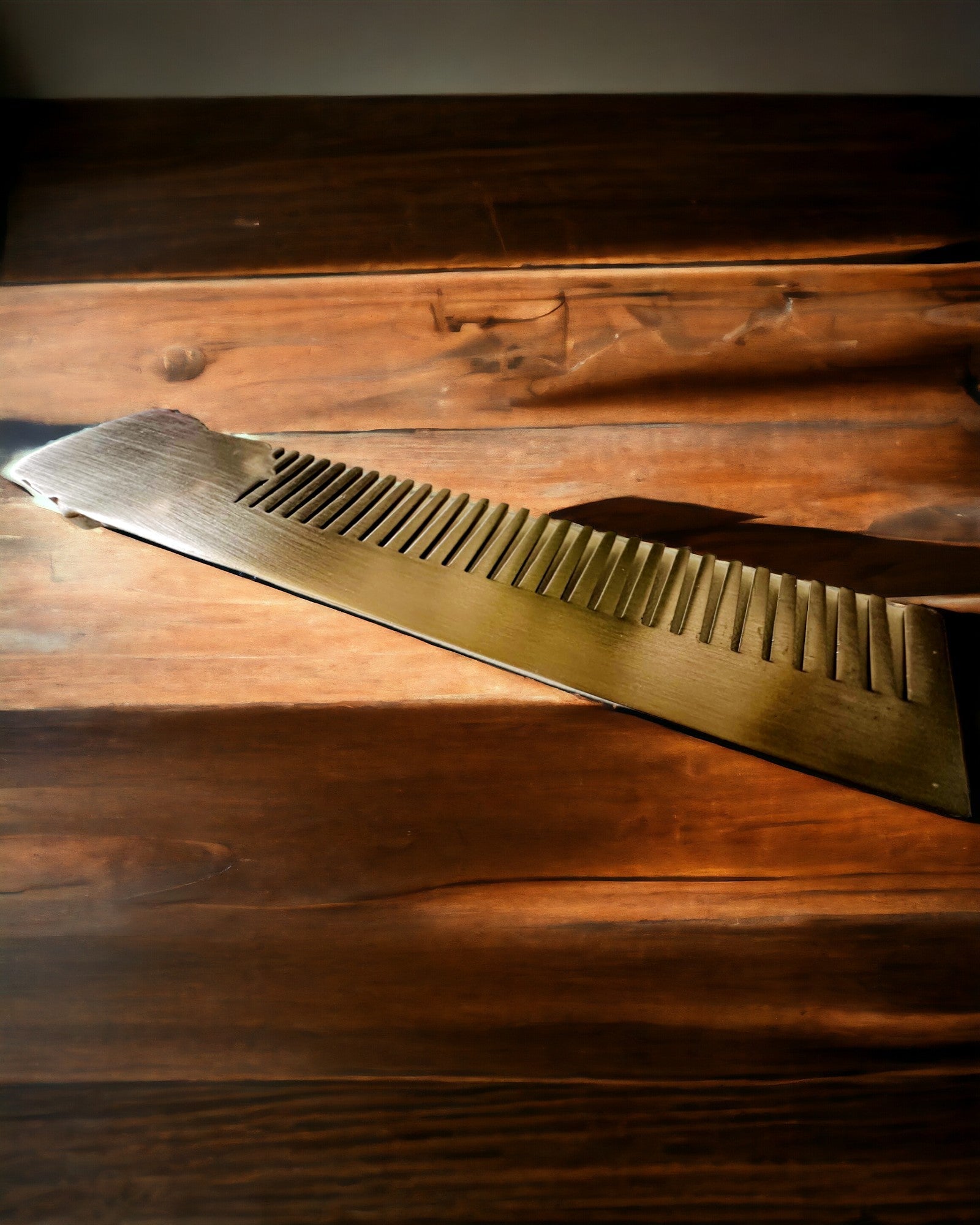 GroomMaster - Elegantní Kovový Hřeben s Gravírováním, personalizace gravírováním