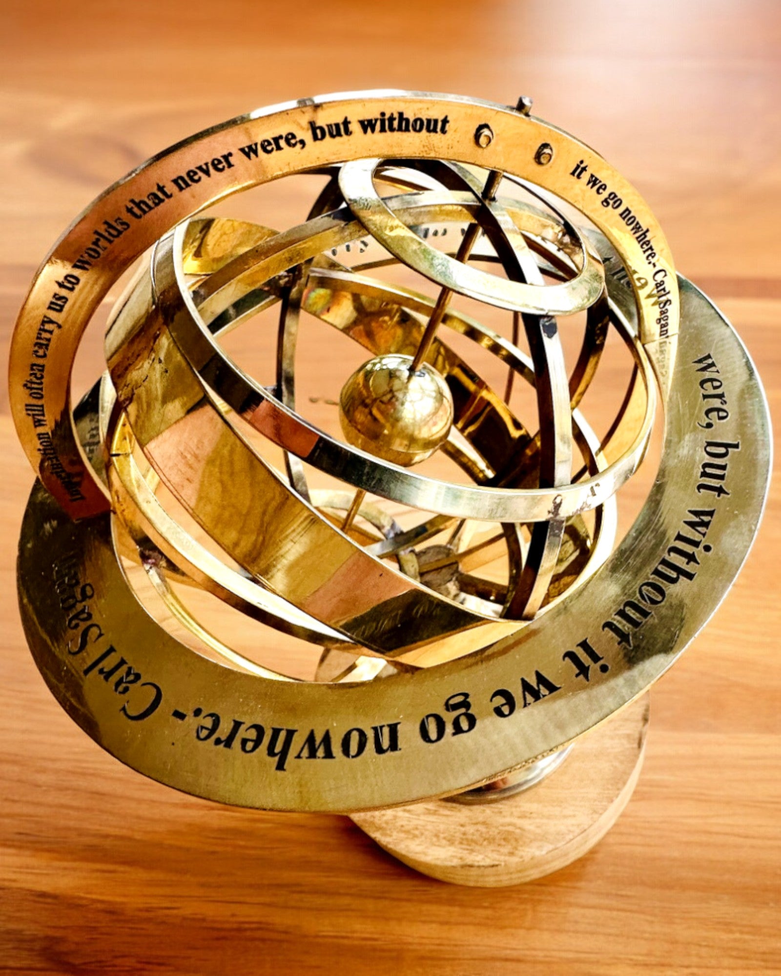 Astrolabium Artis - Ручна робота з можливістю гравіювання, декорація для офісу, преміум