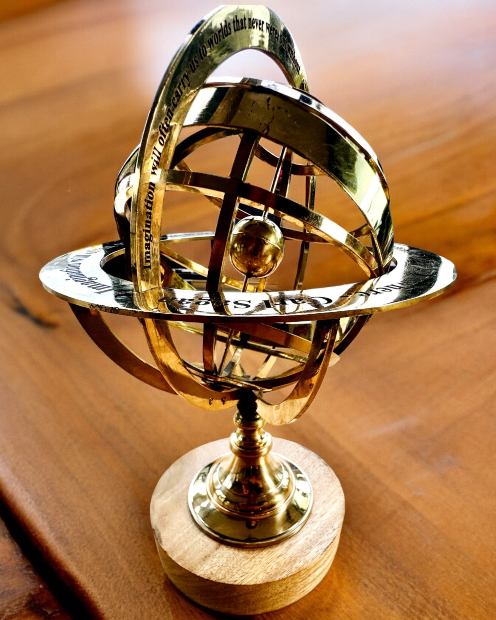 Astrolabium Artis - Ручна робота з можливістю гравіювання, декорація для офісу, преміум