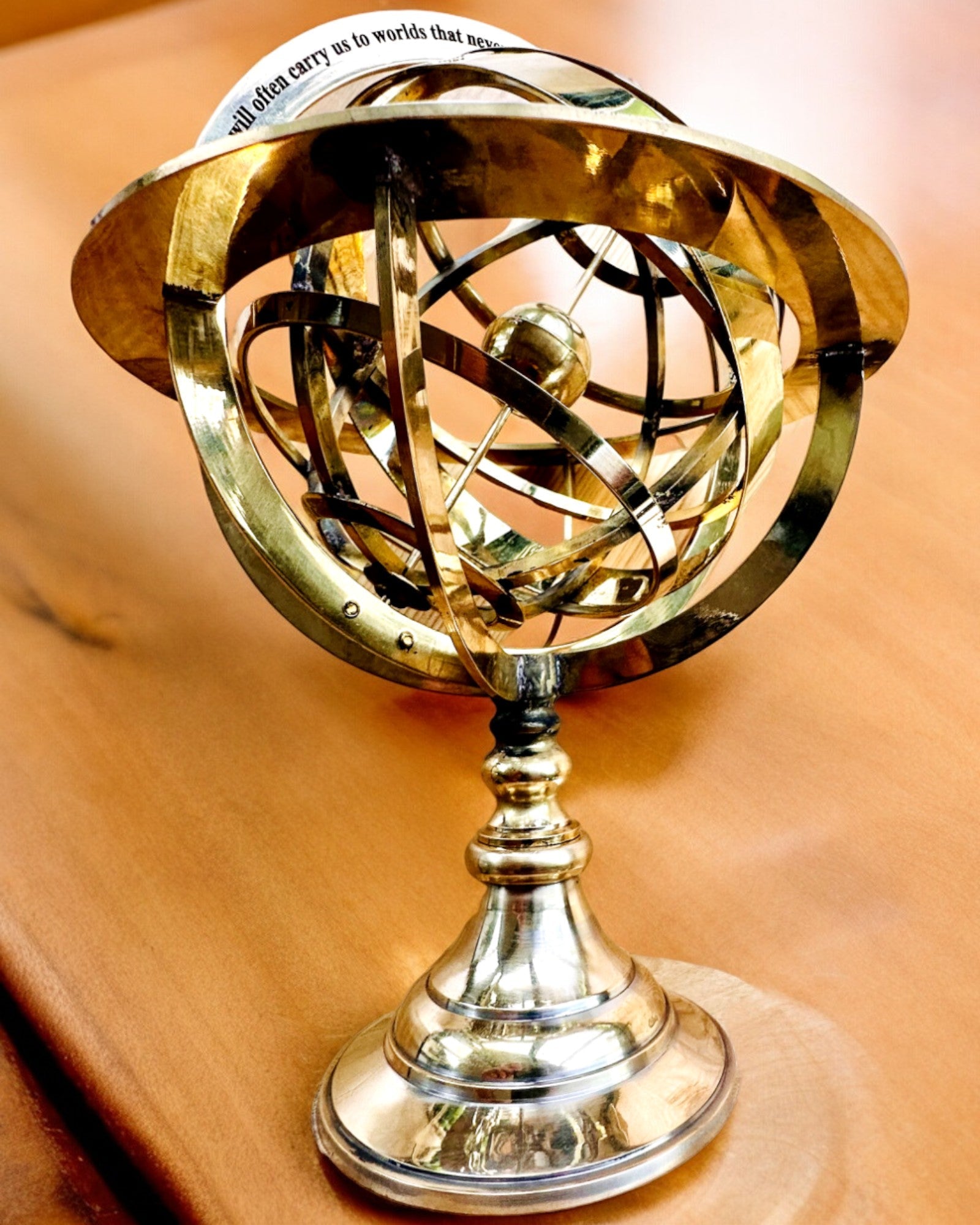 Astrolabium Artis - Ручна робота з можливістю гравіювання, декорація для офісу, преміум