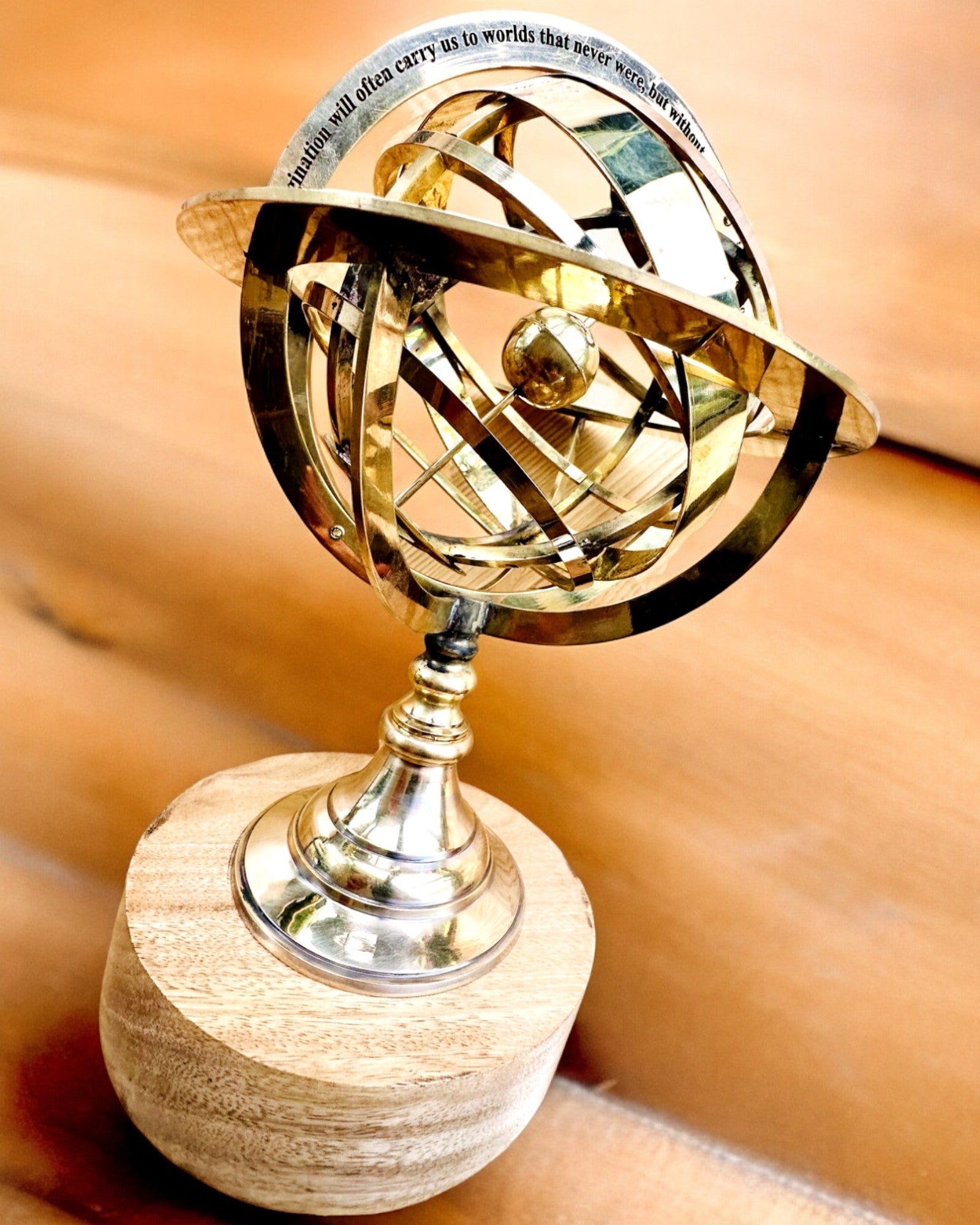 Astrolabium Artis - Ручна робота з можливістю гравіювання, декорація для офісу, преміум