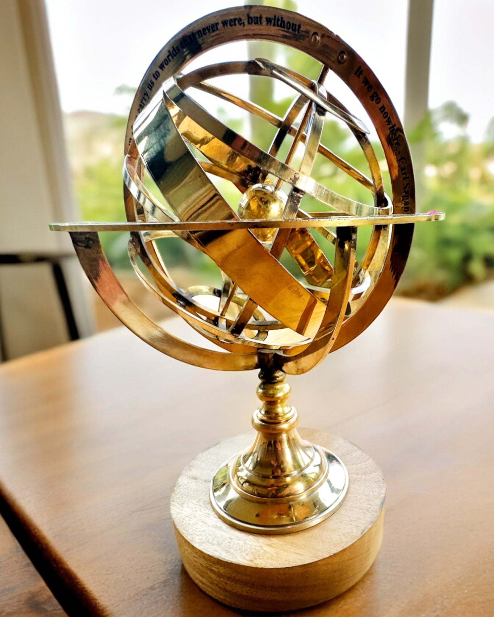 Astrolabium Artis - Ручна робота з можливістю гравіювання, декорація для офісу, преміум