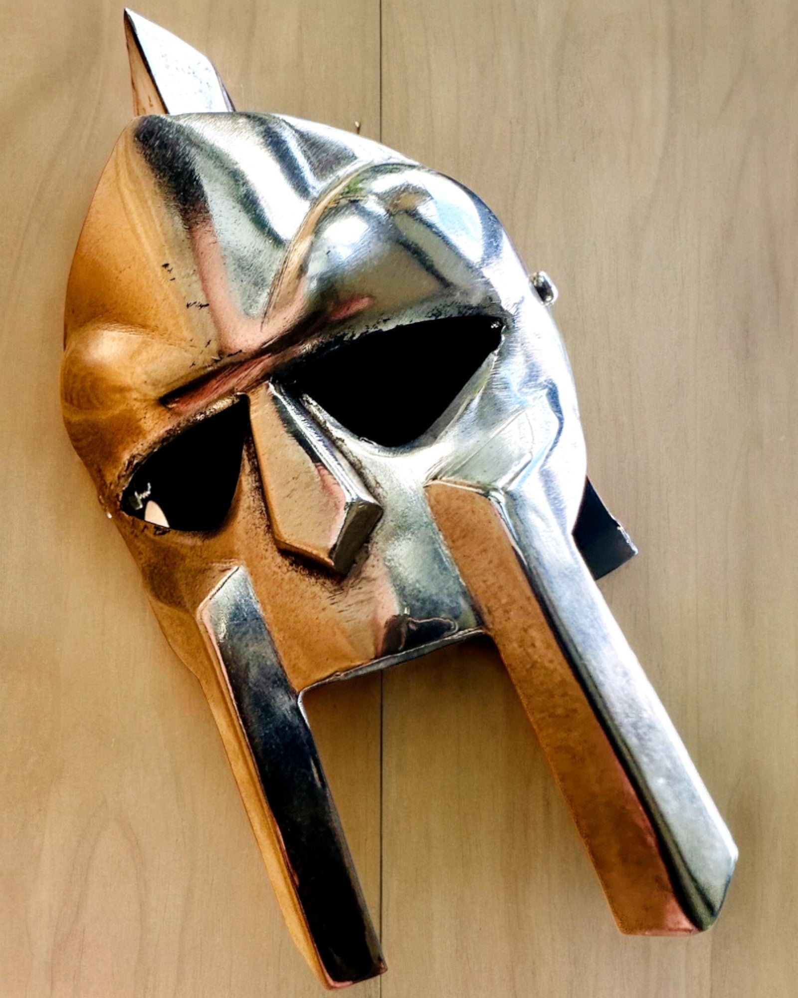 Gladiator Knight Mask "Sparta" - personalization with engraving available