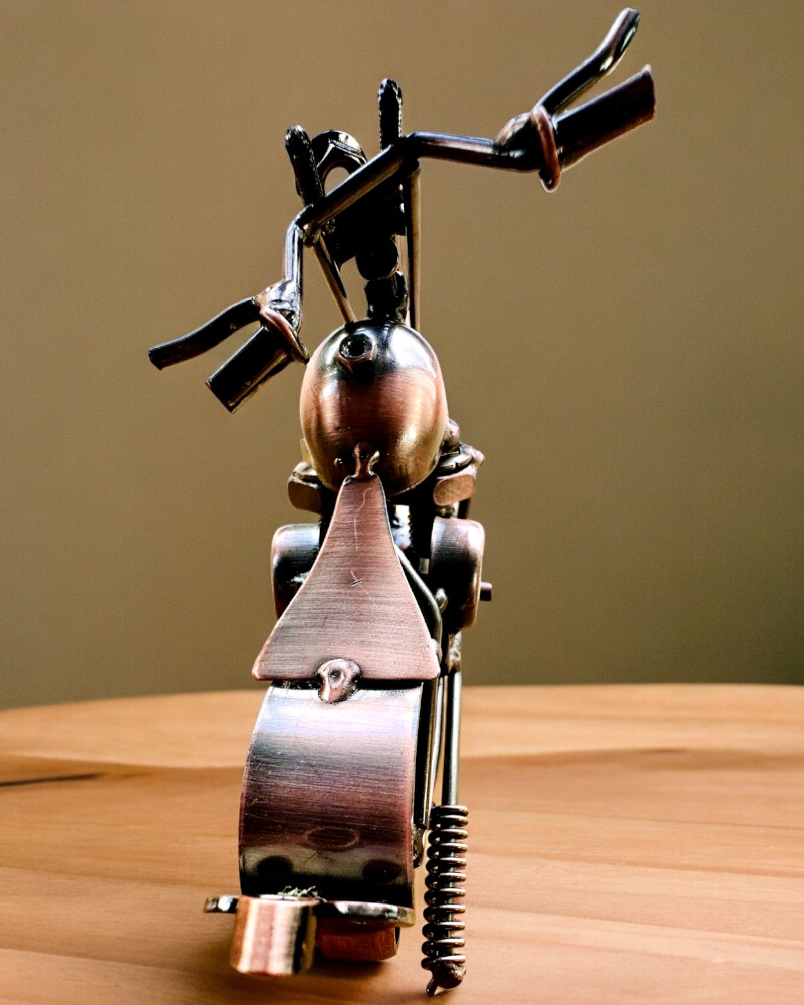 Ручна Модель Мотоцикла з заліза, Chopper, персоналізація, гравірування на подарунок