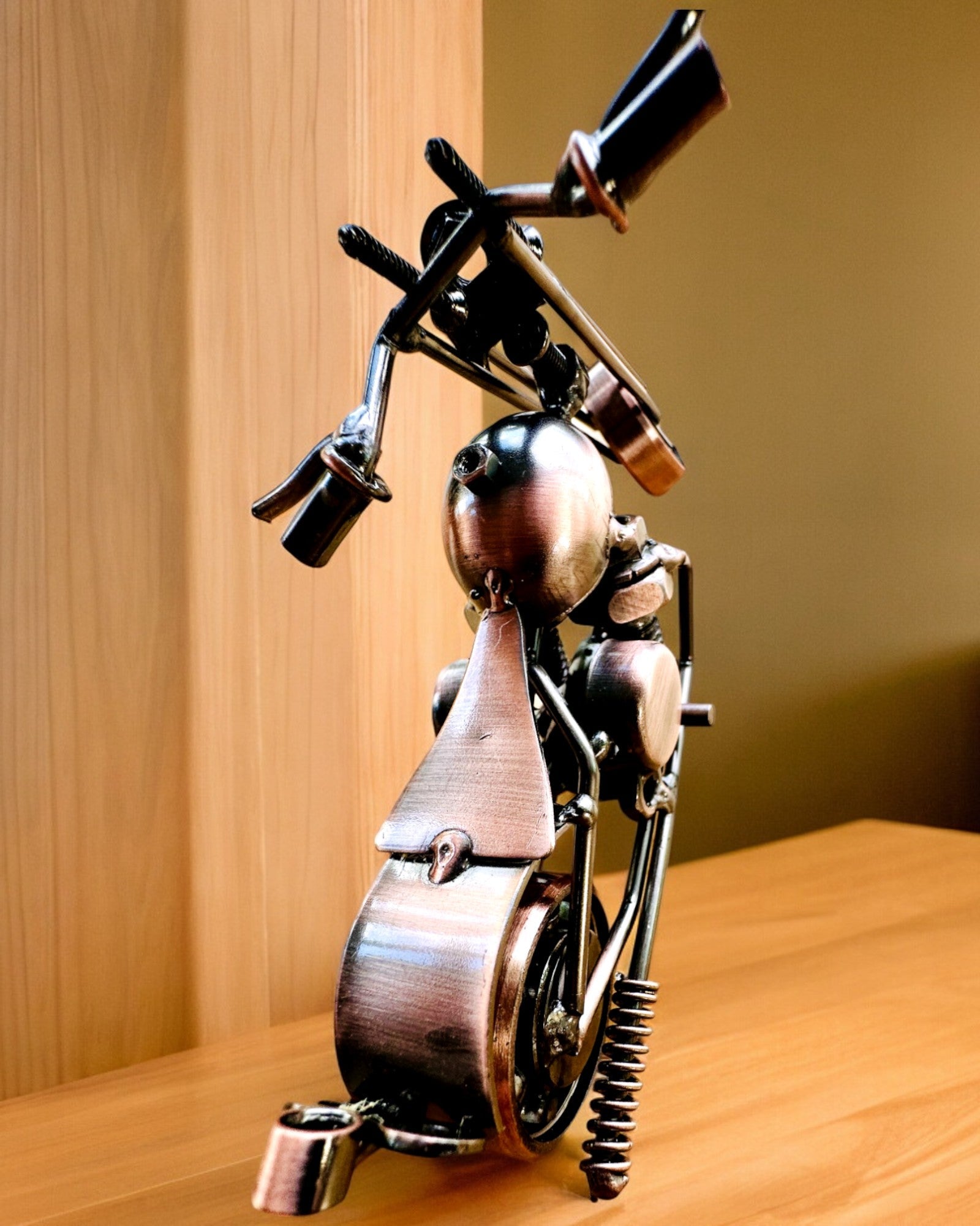 Ручна Модель Мотоцикла з заліза, Chopper, персоналізація, гравірування на подарунок