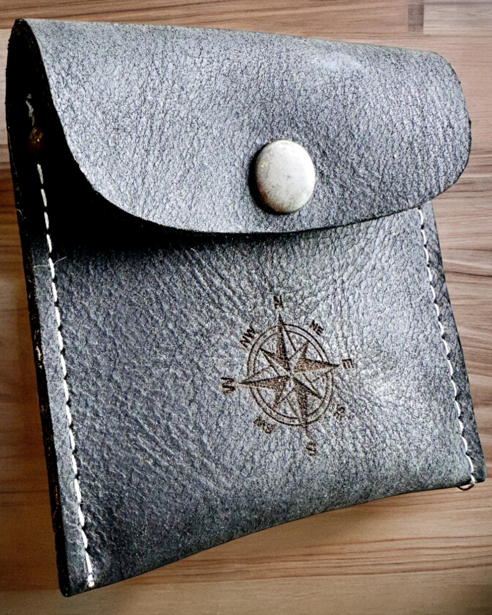 Estuche para reloj de bolsillo o brújula Viajero - posibilidad de personalización con grabado