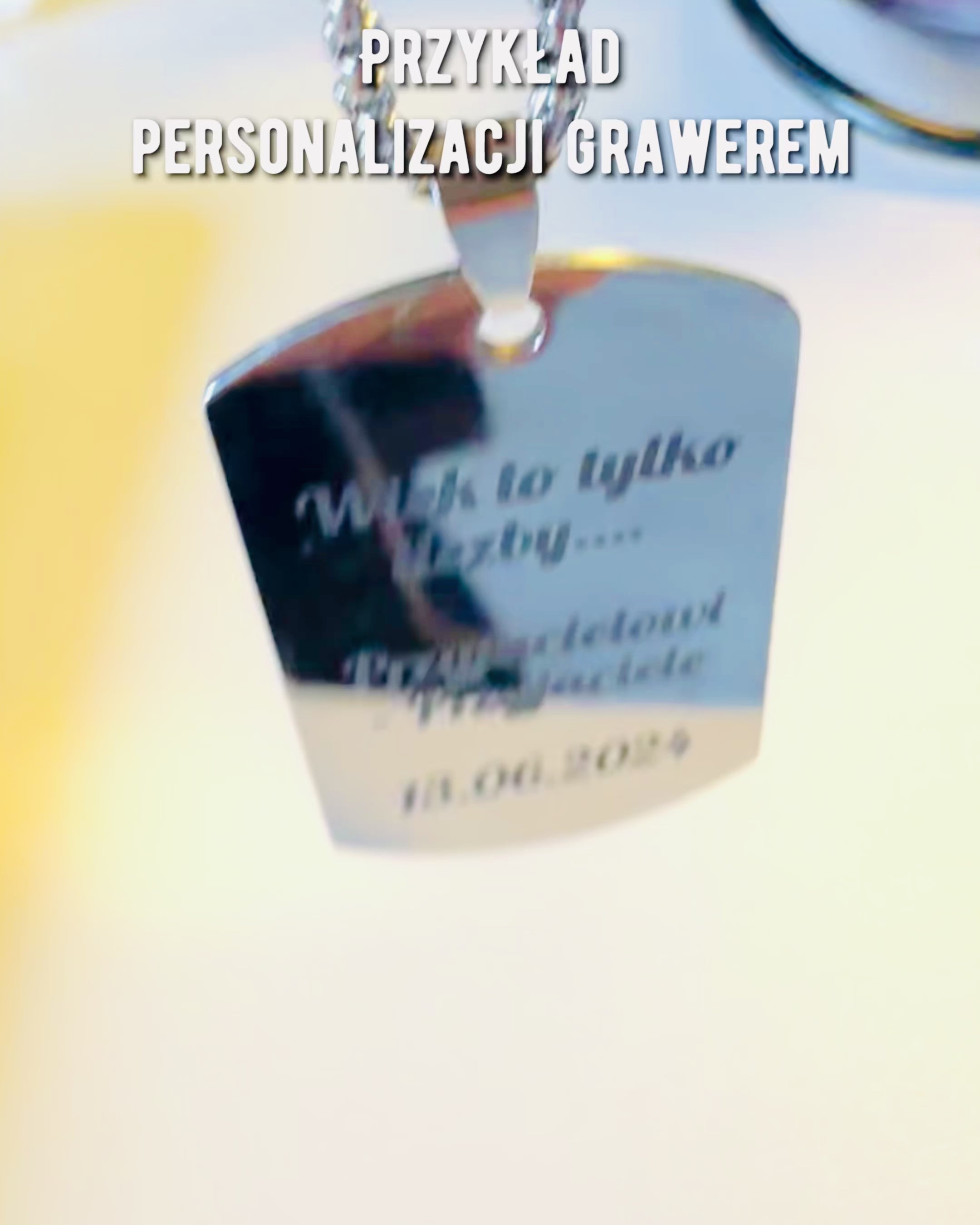 Breloc Militar ID „Plăcuță de Identificare” din Oțel Inoxidabil – Gravură Personalizată