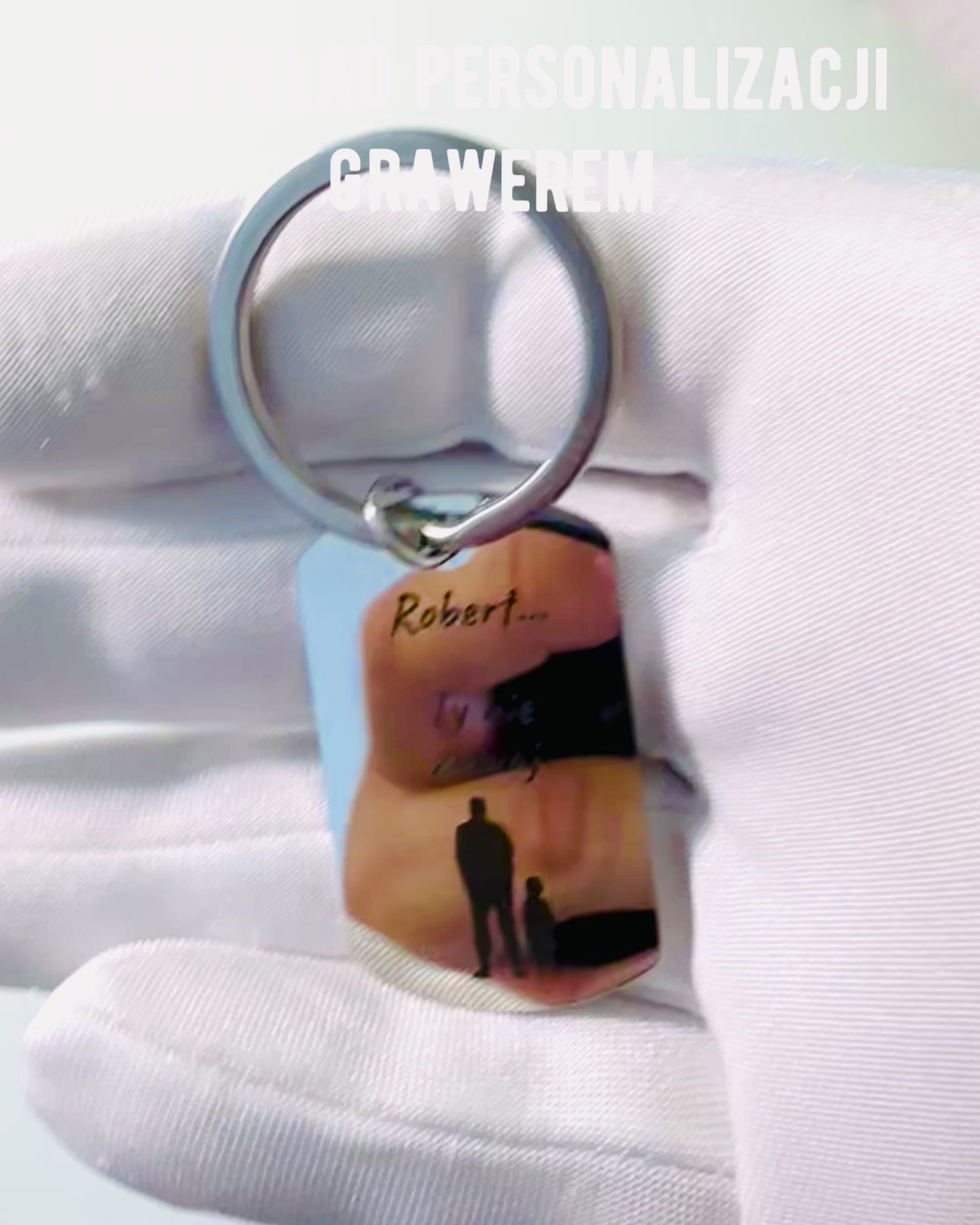 Breloc Militar ID „Plăcuță de Identificare” din Oțel Inoxidabil – Gravură Personalizată