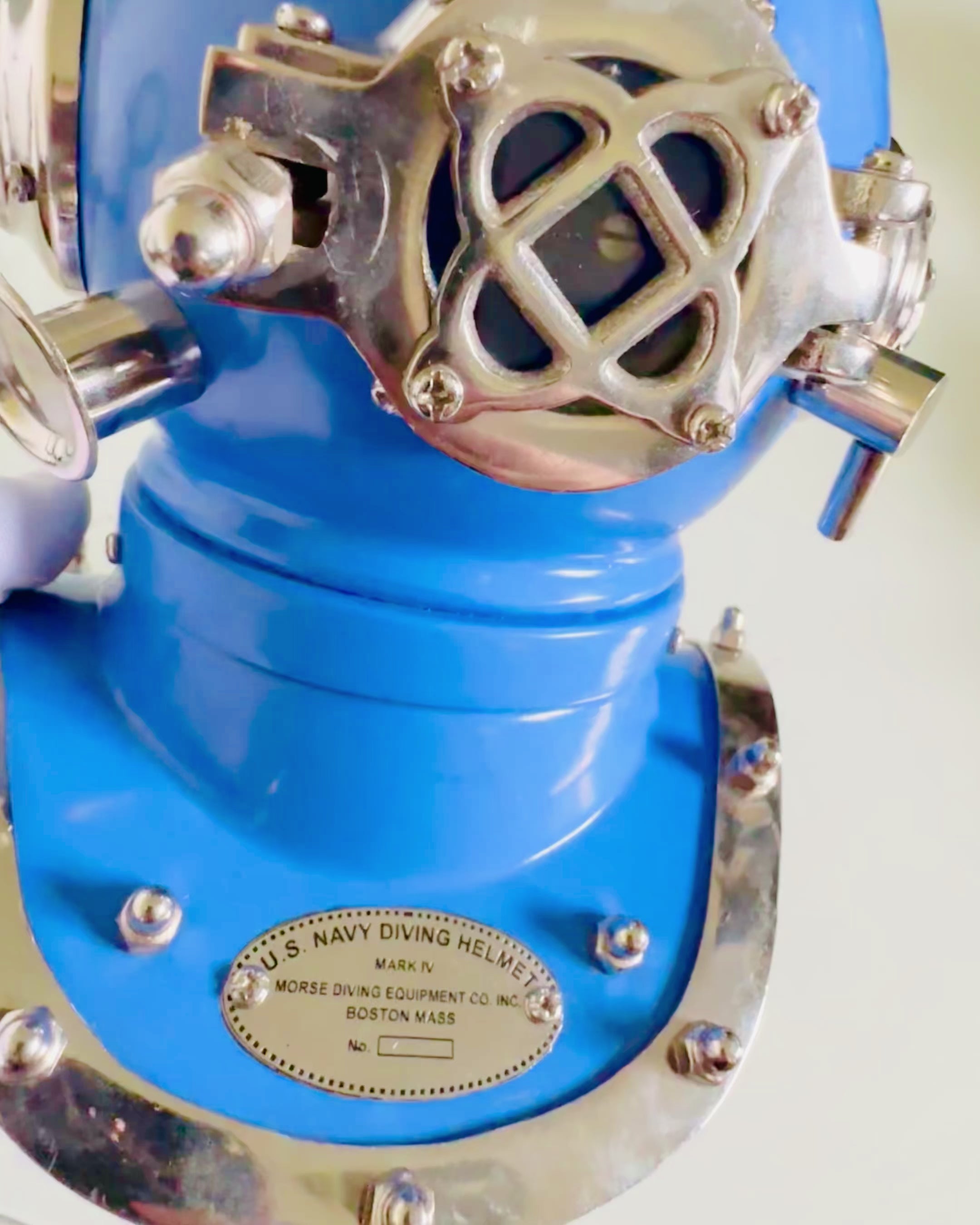 Casco del Descubridor de las Profundidades - Edición de Coleccionista con Opción de Grabado, 35 cm, regalo para bombero o buzo