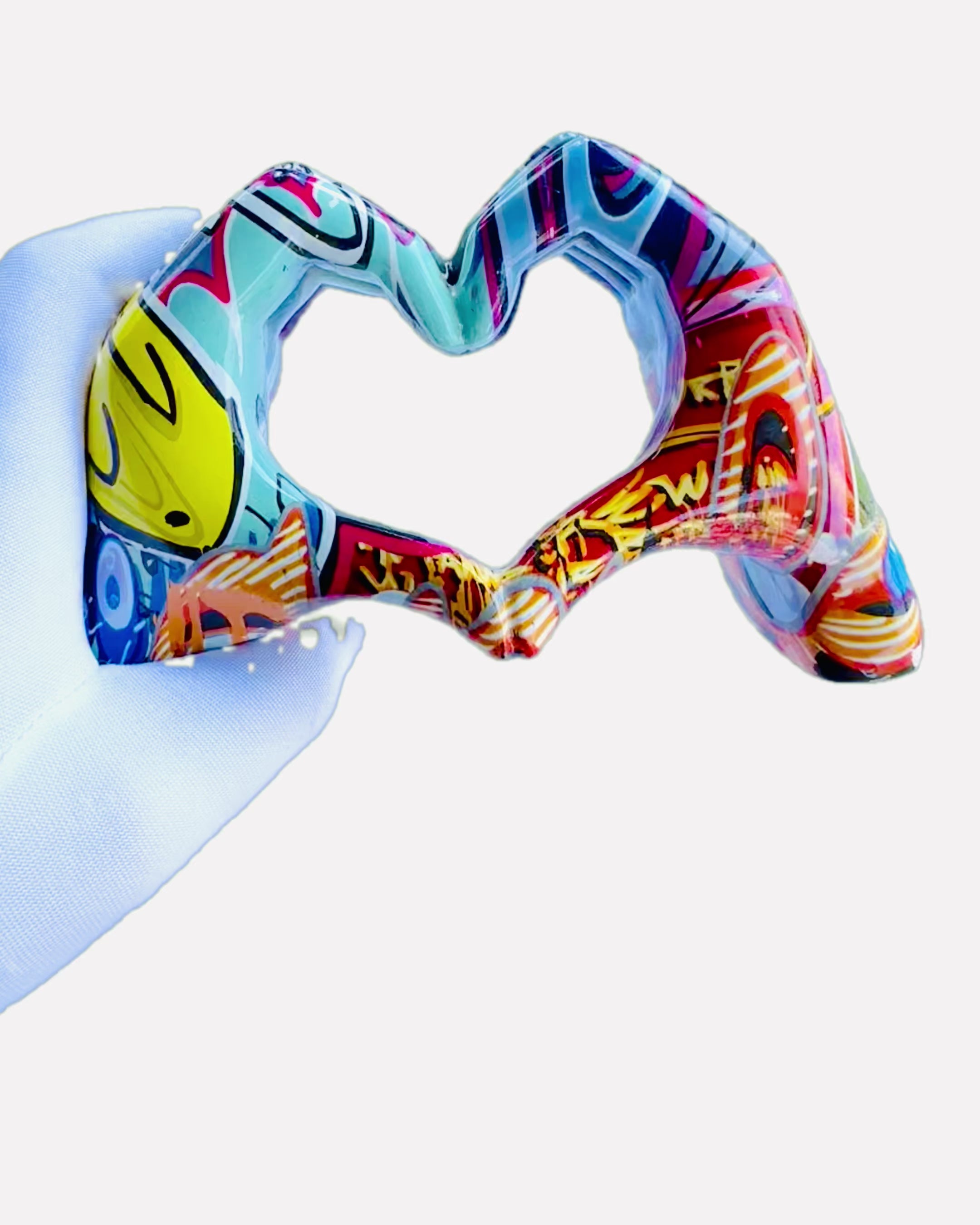 Figurină decorativă Mâner Decorativ Colorat ArtBrace - posibilitate de personalizare cu gravură, pentru cadou