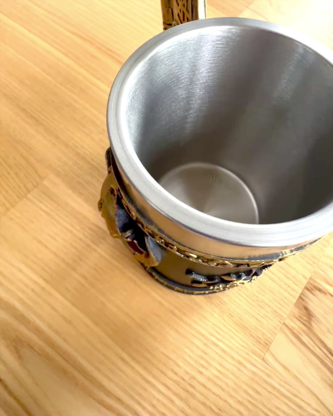 Carnival Warrior Mug - 600 ml, 16 cm in height, customizable engraving available for a gift