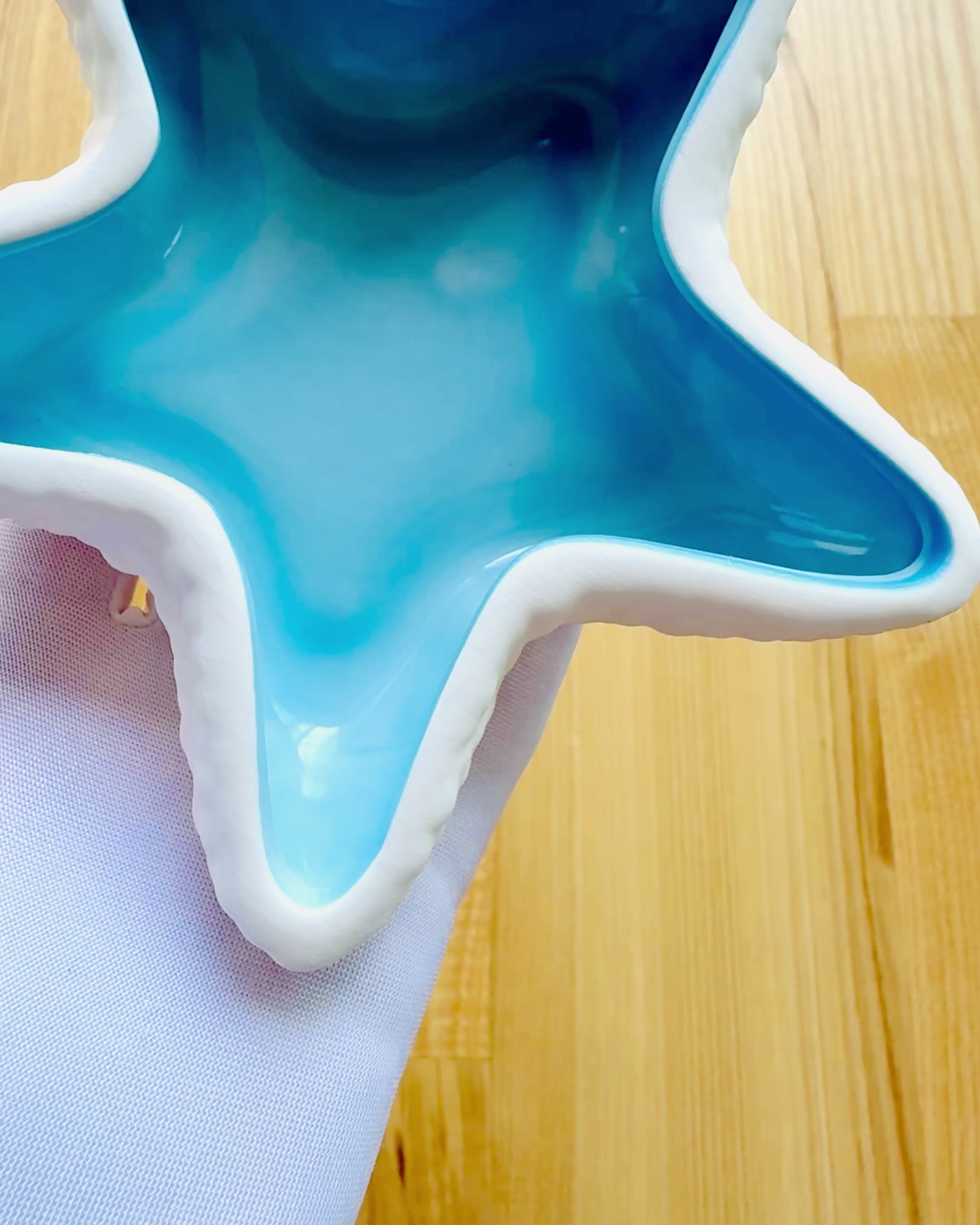 Cuenco de cerámica "Gwiezdny Blask" - 14 cm de ancho - para regalo, personalización con grabado