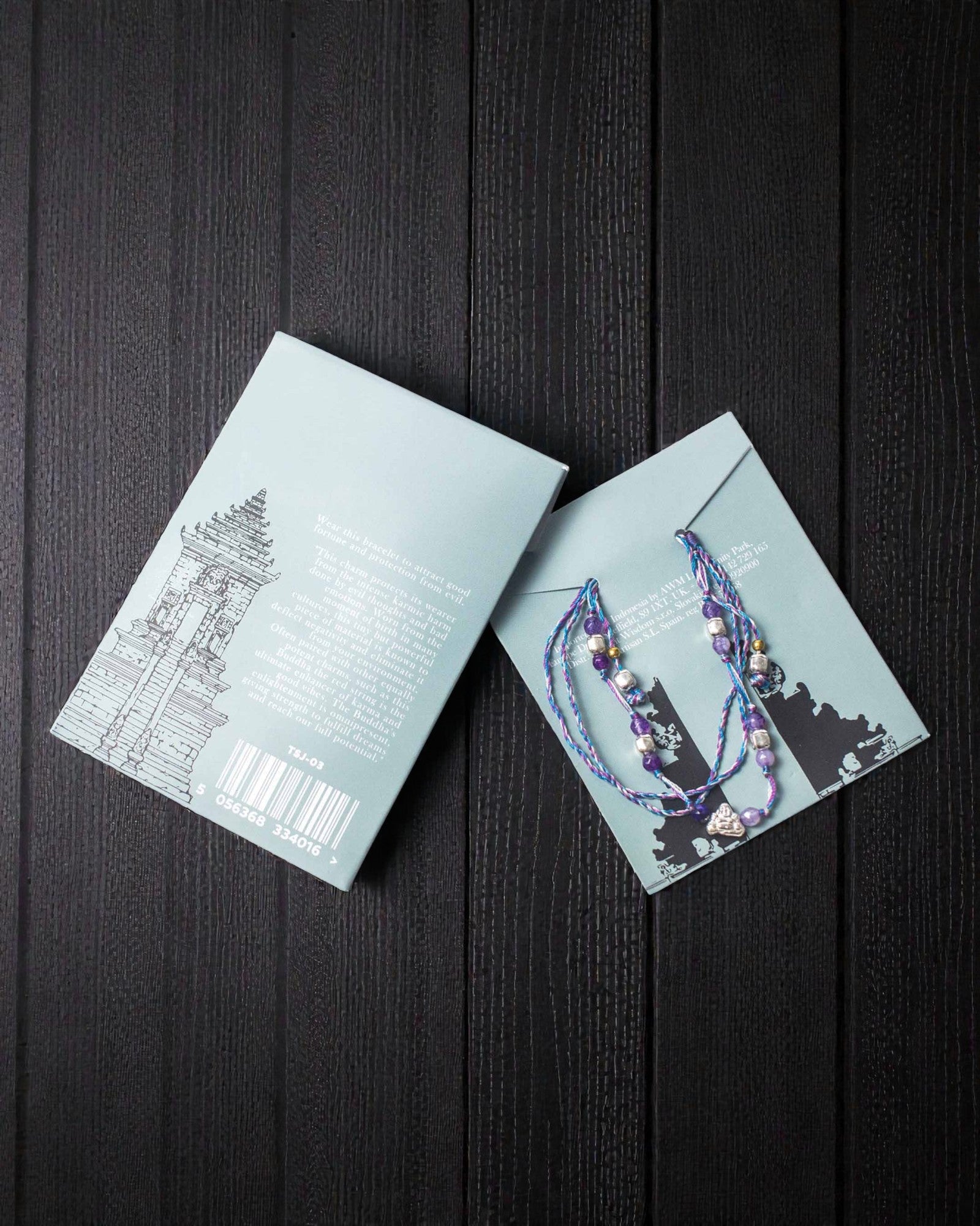 Šventyklinė virvelinė apyrankė Lucky Karma – Apsauga ir sėkmė