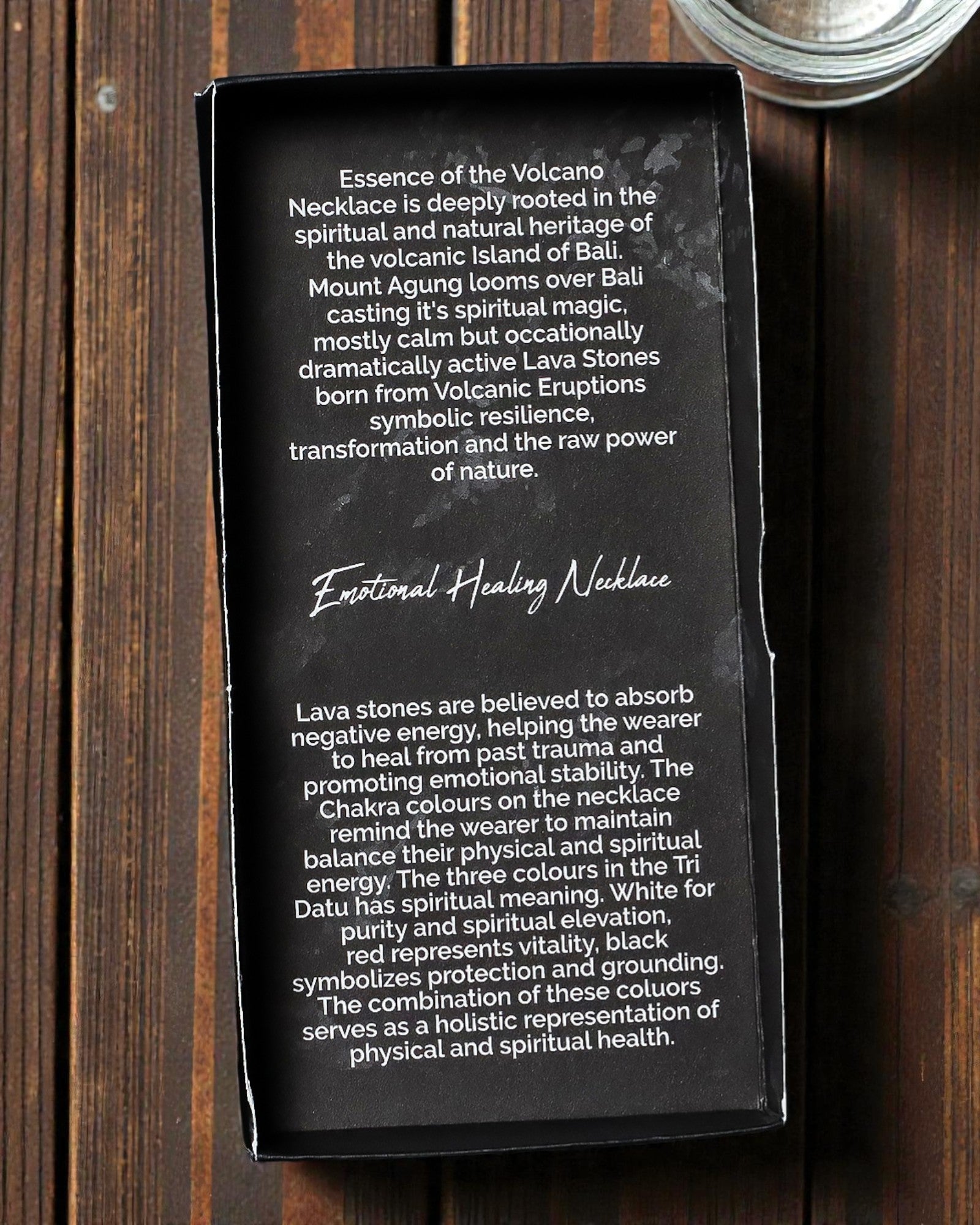 Essence of the Volcano Necklace – Emotional Healing