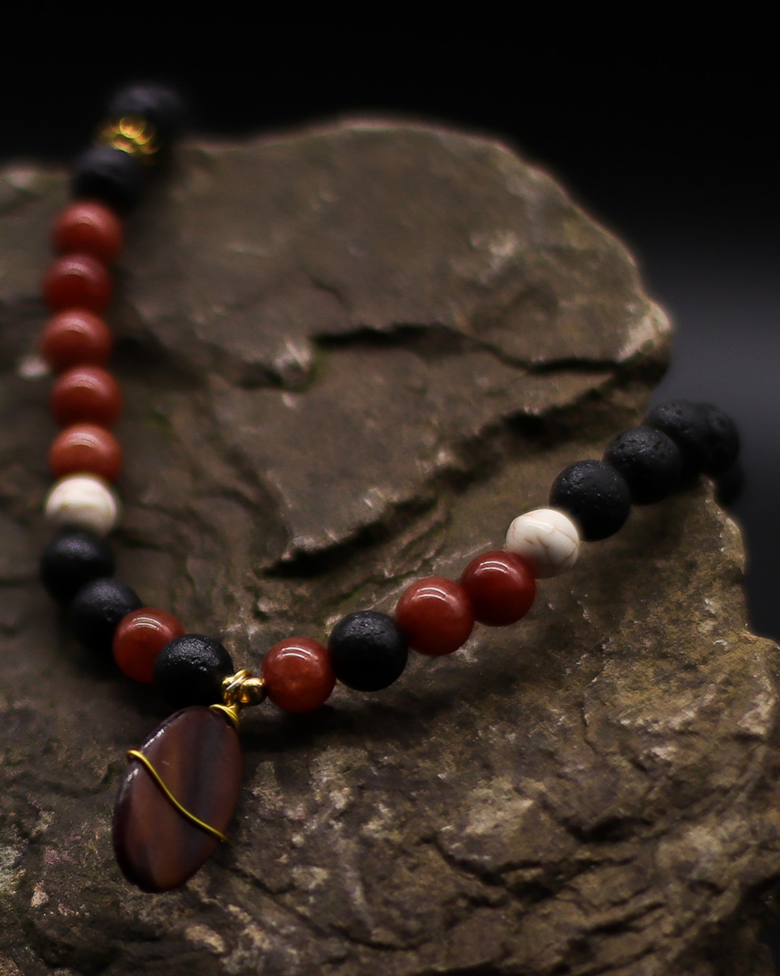 Essence of the Volcano Necklace – Protection