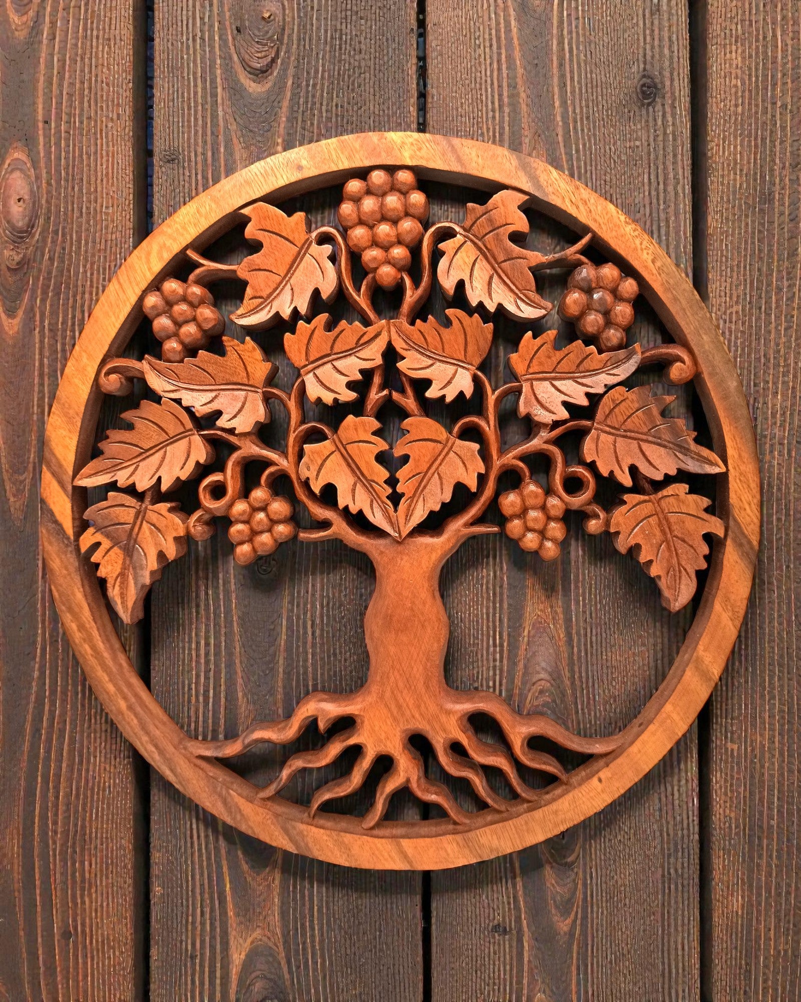 Decorative Wall Panel – Tree of Life Grapes 40 cm – MICHAELSERGE