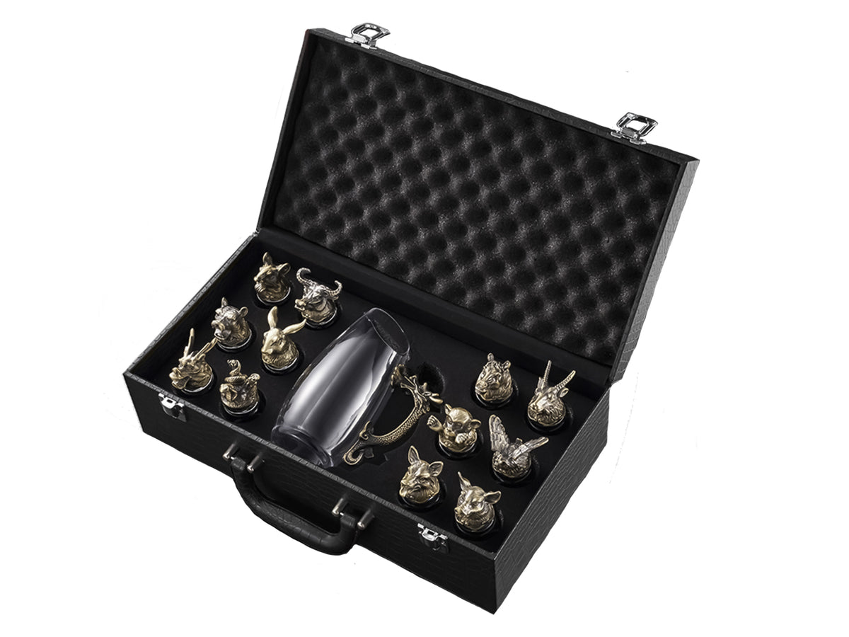 Set of 12 Shot Glasses 25ml + 250ml Pitcher, Customizable with Engraving