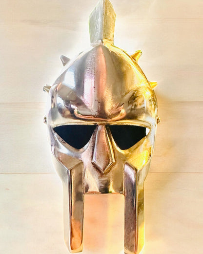 Gladiatoru bruņinieku maska "Sparta" - iespēja personalizēt ar gravējumu