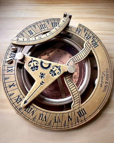 Captain's Compass "Explorer 2" - personalization option with engraving for a gift, 2 color variants to choose from