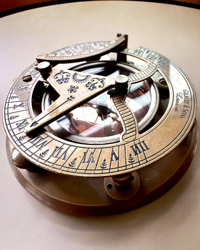 Captain's Compass "Explorer 2" - personalization option with engraving for a gift, 2 color variants to choose from