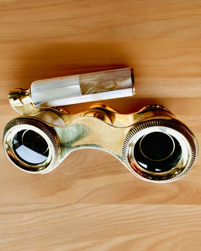 Theatrical Binoculars "Elegance", opera glasses - personalization with engraving available for a gift