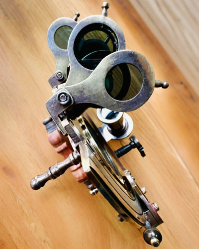 Sextant Premium with Antique Compass - personalization with engraving available