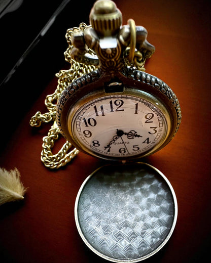 Pocket Watch "Road King" – with Truck Motif, with Engraving, as a Gift