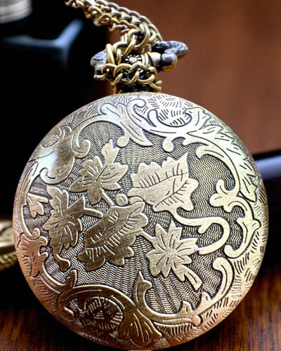 Pocket Watch "Road King" – with Truck Motif, with Engraving, as a Gift