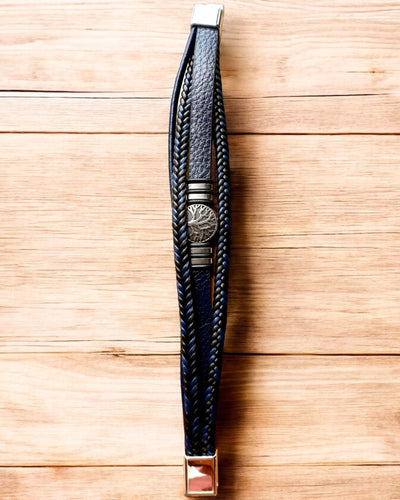 "Tree of Life" Bracelet with Personalization Option for Gift, 3 Color Variants