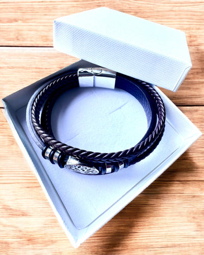 "Tree of Life" Bracelet with Personalization Option for Gift, 3 Color Variants