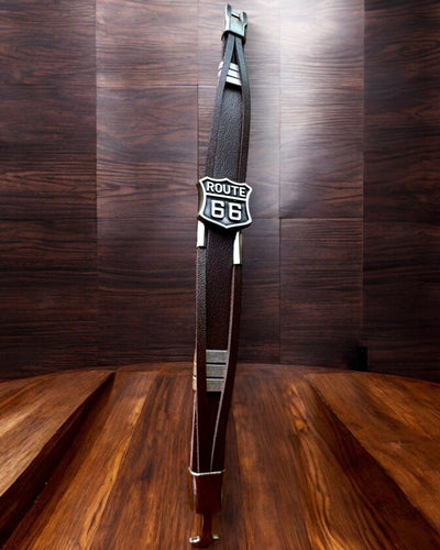 Traveler's Bracelet Route 66 - customizable with engraving