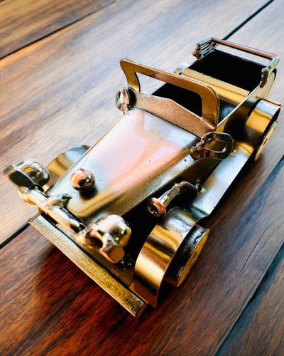 Retro Classic Car, Iron Car - "Vintage Drive" Collection, Car Model, Personalized with Engraving for a Gift