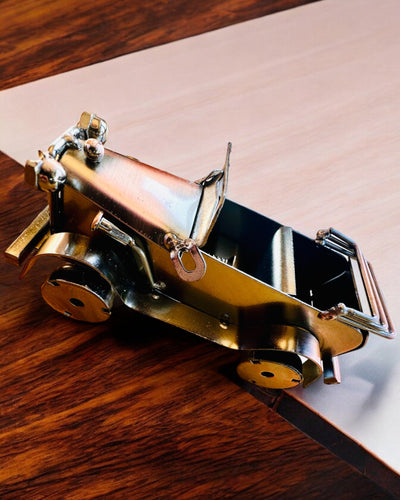 Retro Classic Car, Iron Car - "Vintage Drive" Collection, Car Model, Personalized with Engraving for a Gift
