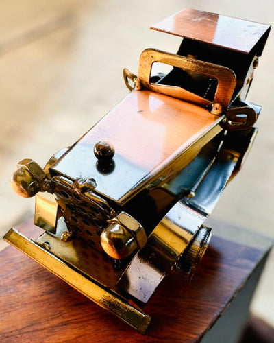 Retro Classic Car, Iron Car - "Vintage Drive" Collection, Car Model, Personalized with Engraving for a Gift