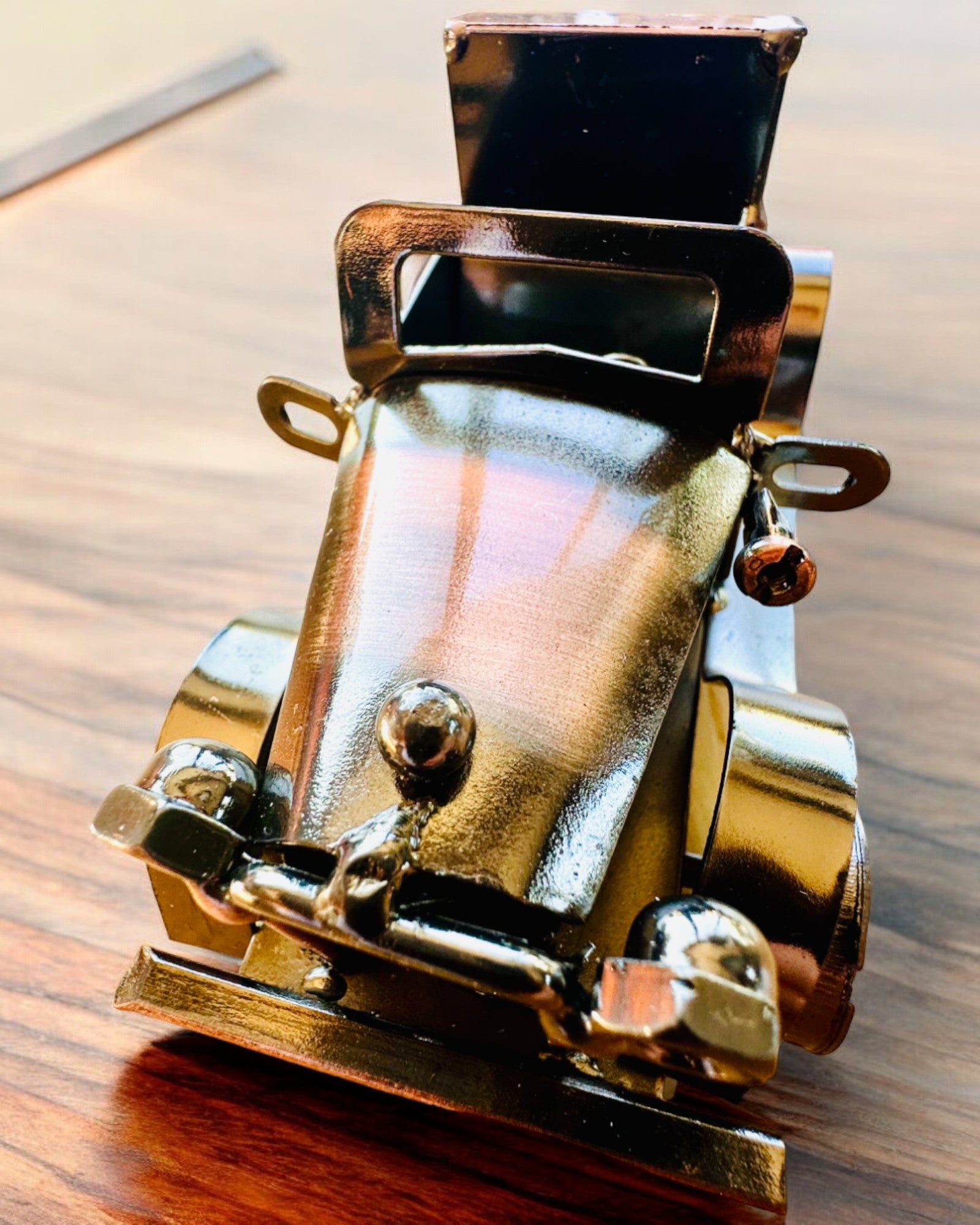 Retro Classic Car, Iron Car - "Vintage Drive" Collection, Car Model, Personalized with Engraving for a Gift