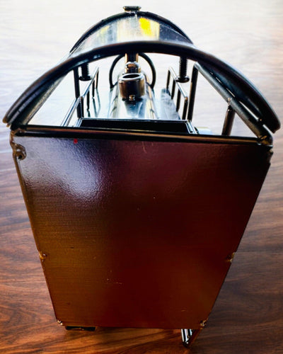 Iron Locomotive "Retro Express" – decoration, model, handmade with engraving option for a gift